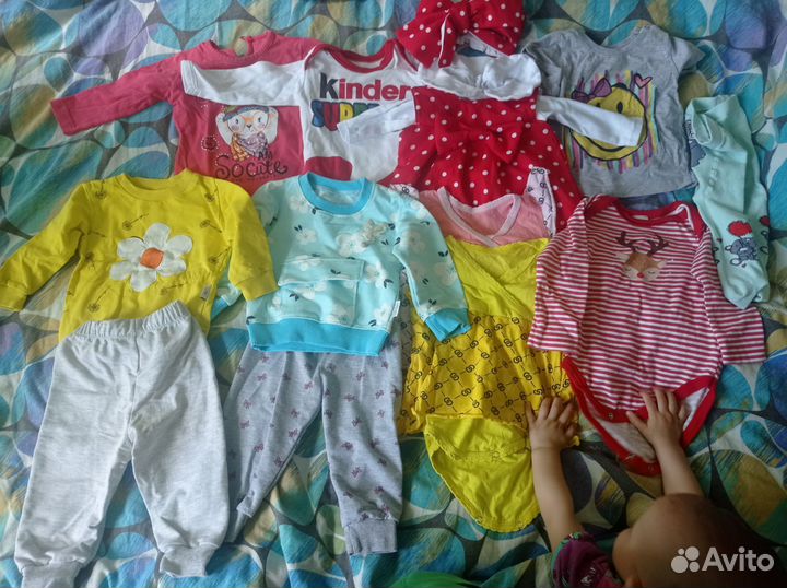 Вещи пакетом от 4 мес