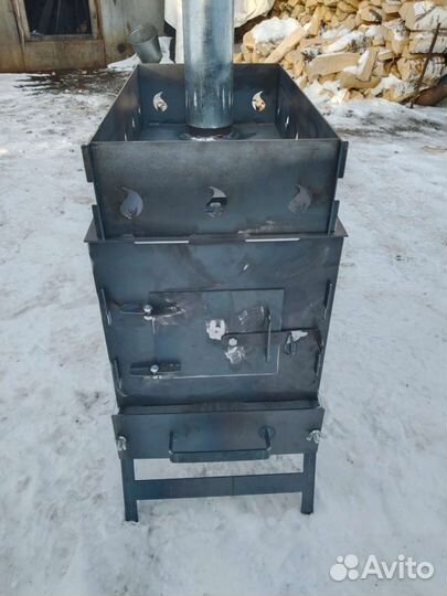 Печь для походной бани