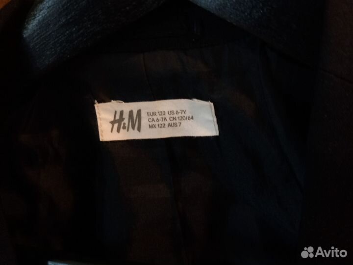 Пиджак для мальчика 122