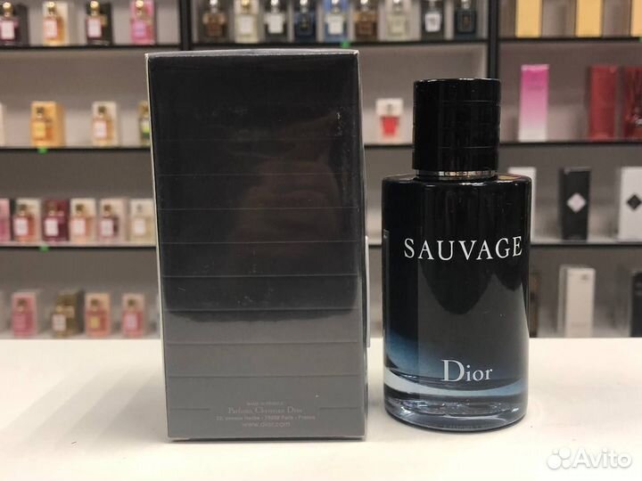 Мужские DIor Sauvage EDT eau de toilette 100мл
