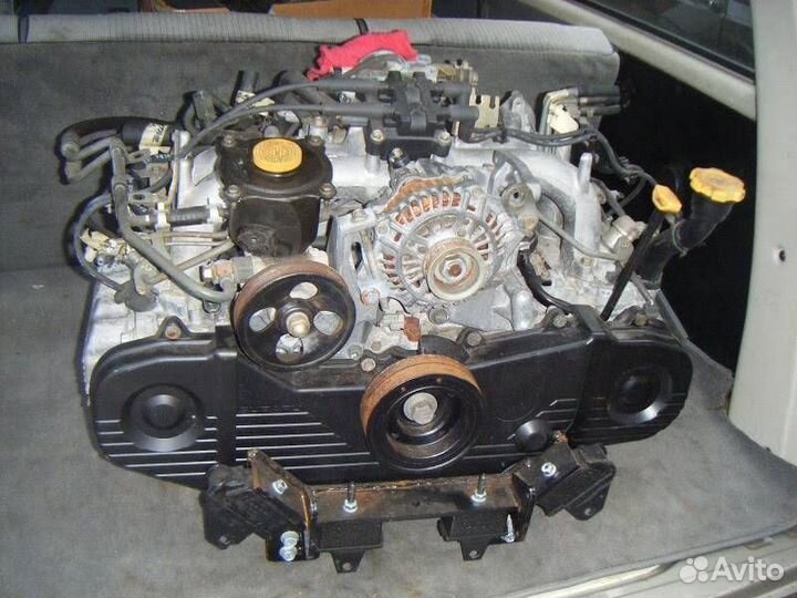 Двигатель EJ22 2.2 Subaru Impreza Legacy+акпп
