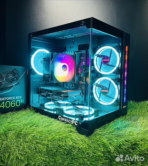 Игровой пк i5-12400/RTX4060Ti/B660/16gb/1TB ssd