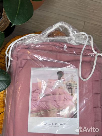 Постельное белье с рюшами 3 цвета Аналог zara home