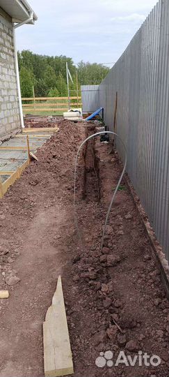 Монтаж контурного заземления и молниезащиты дома