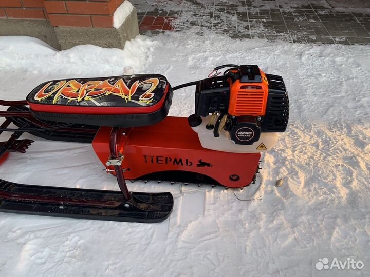 Гусеничный модуль для снегоката