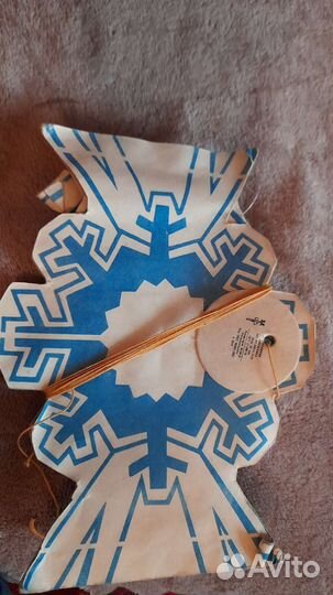 Новогодняя бумажная гирлянда