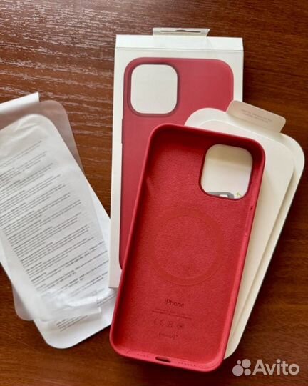 Чехол Apple iPhone 12 Pro Max (product) RED