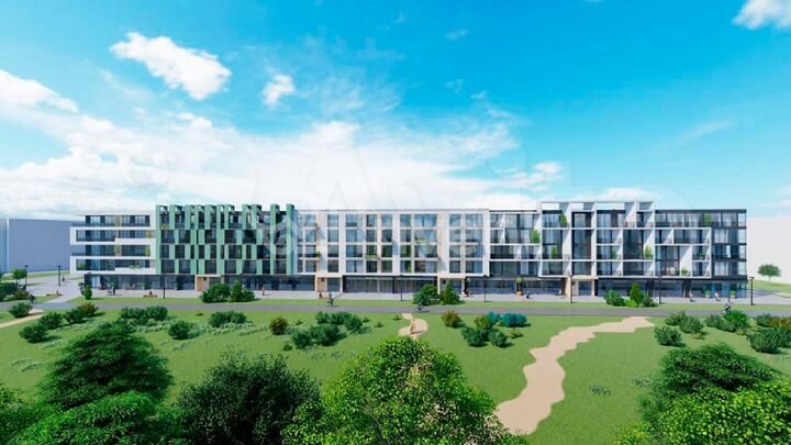 2-к. квартира, 104,5 м², 2/6 эт.