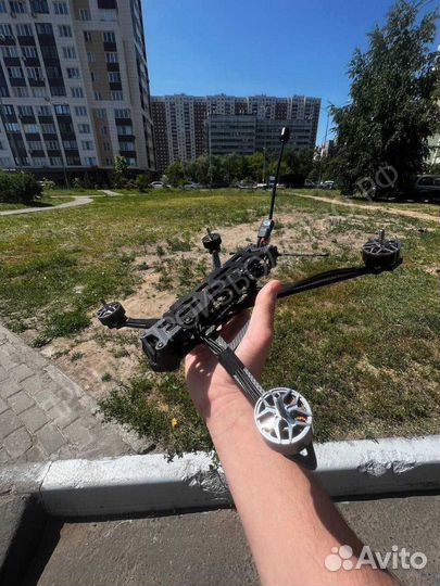 Дpон fpv рiranha 7 и 10 дюймoв