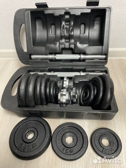 Набор гантели Gravity 20 кг