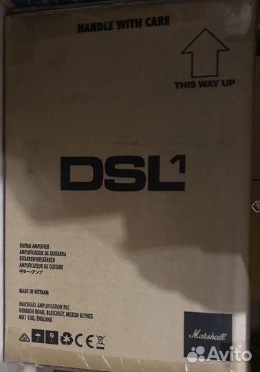Marshall - DSL1 комбоусилитель гитарный