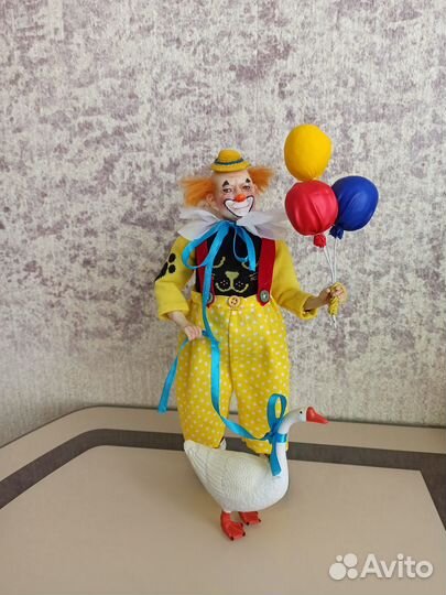 Интерьерная игрушка клоун