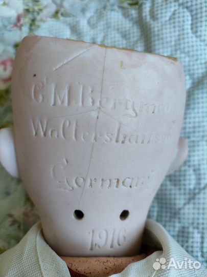 Антикварная кукла от C.M.Bergmann,Waltershausen