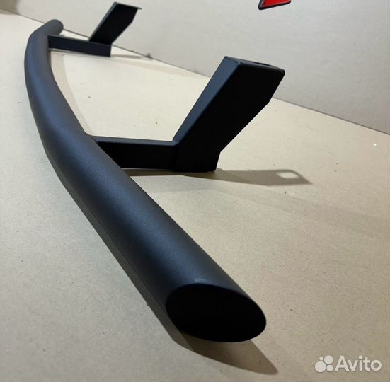 Зашита переднего бампера нива