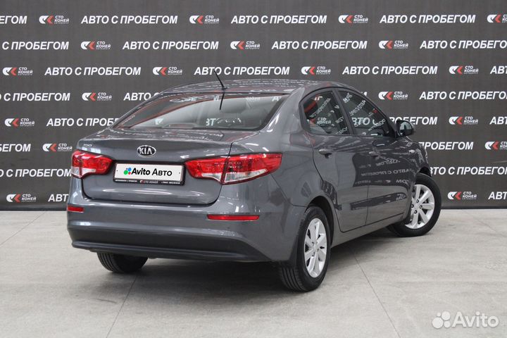 Kia Rio 1.6 МТ, 2016, 110 000 км