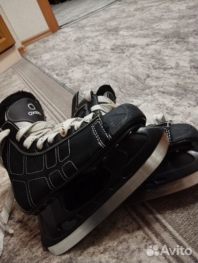 Коньки хоккейные oxelo 39 размер