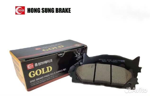 Колодки тормозные перед toyota Camry V40-V50