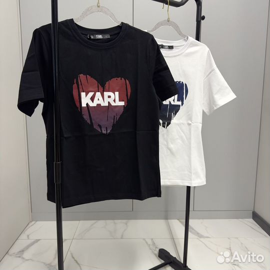 Новая женская футболка Karl Lagerfeld