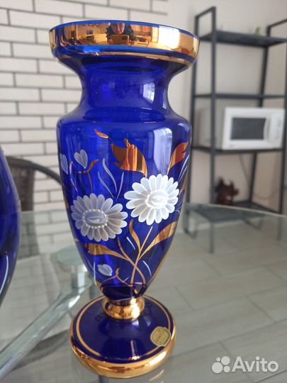 Ваза для цветов богемия