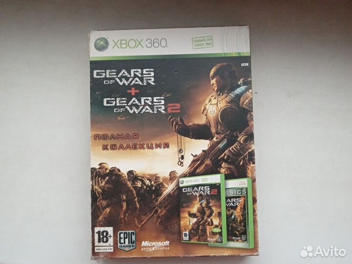 Gears of war полная коллекция xbox 360
