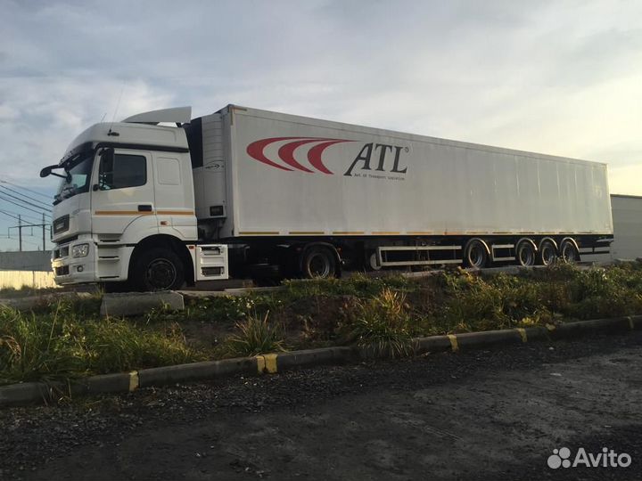 Водитель категории Е на рефрижератор