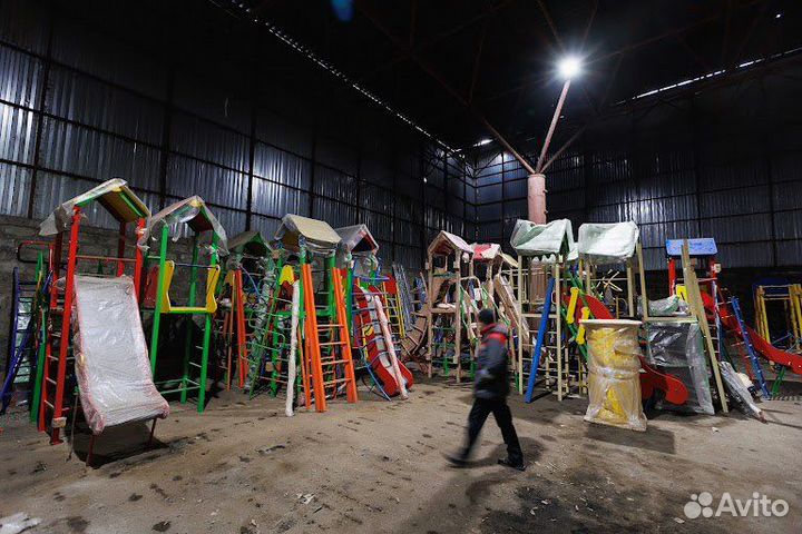 Детские площадки, качели карусели в наличии