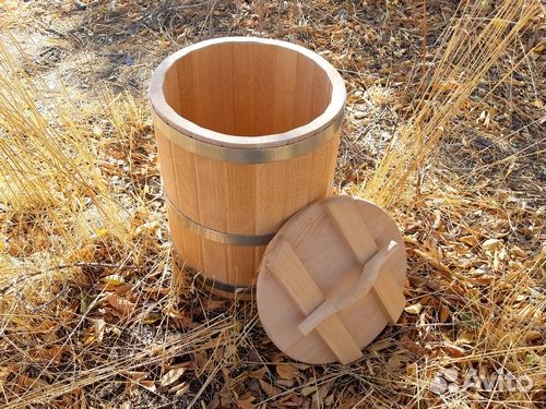 Кадка дубовая