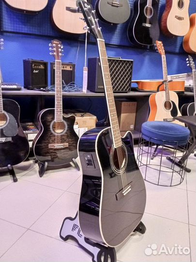 Электроакустическая гитара cort ad880ce