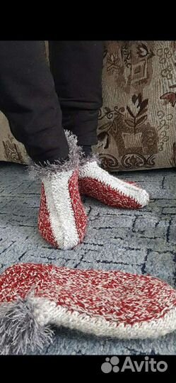 Следки вязаные