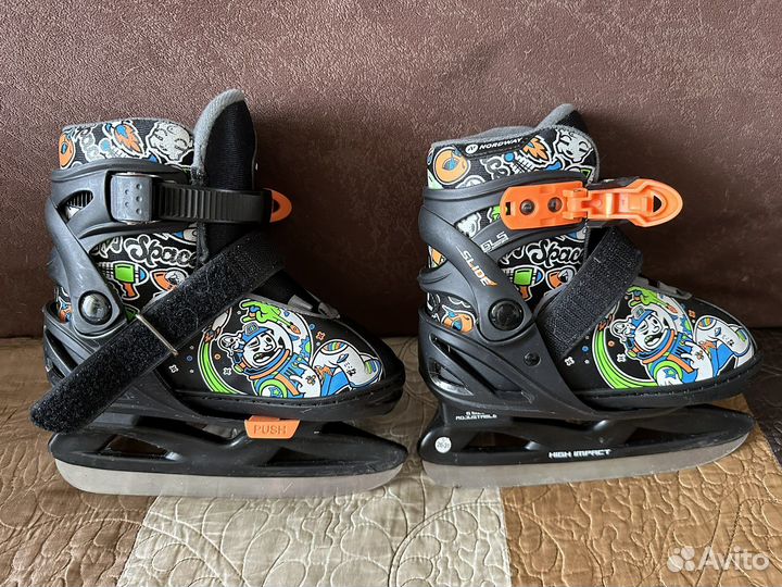 Коньки детские раздвижные 26 31