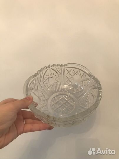 Хрустальная посуда советская