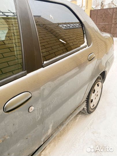 Дверь задняя левая на Fiat Albea 2005-2012 г