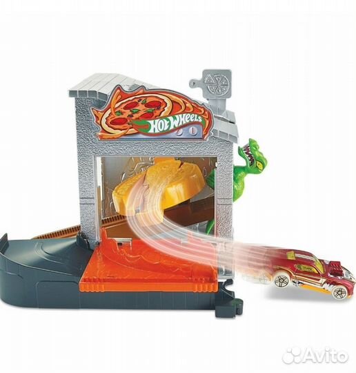 Hot wheels Сити Подбрасывание пиццы