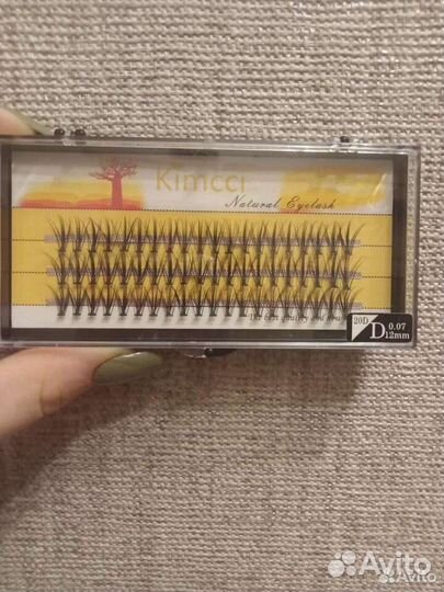 Накладные ресницы пучки