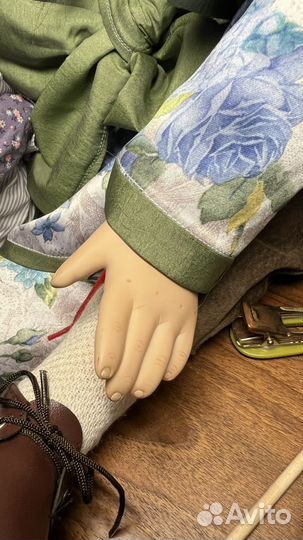 Кукла фарфоровая авторская Günzel оригинал