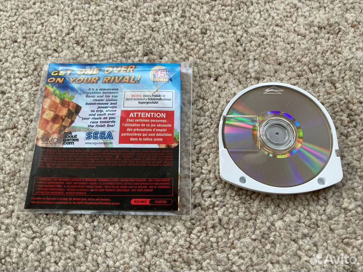 Sonic Rivals Promo для Sony PSP