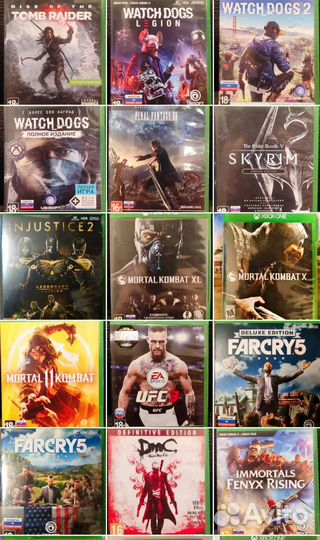 Обмен/прокат дисков Xbox One и series X