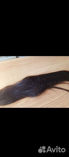 Срез натуральных волос, 53см