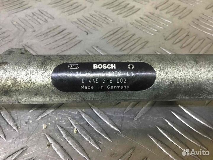 Топливная рампа бмв 3 0445216002; 13537805722; 135