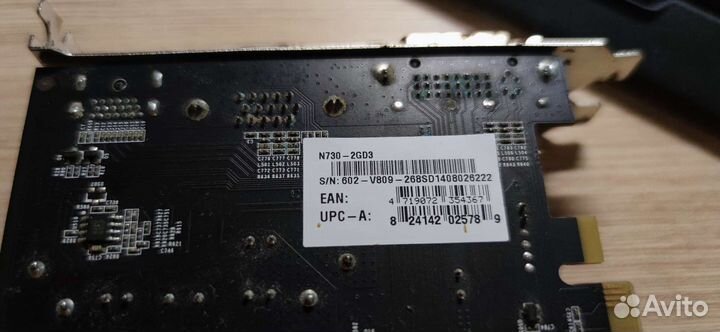 Видеокарта MSI nvidia GeForce GT 730, N730-2GD3V2