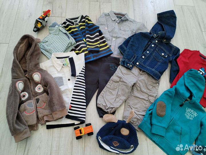 Пакет одежды на мальчика 0.5-1.5 года
