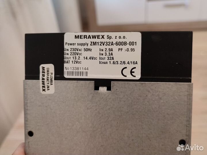 Блок питания 400w 12v 32A Merawex B