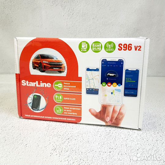 StarLine S96 v2 2CAN+4LIN 2SIM GSM GPS Установка