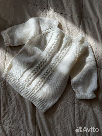 Детские вязаные кофты ручной работы