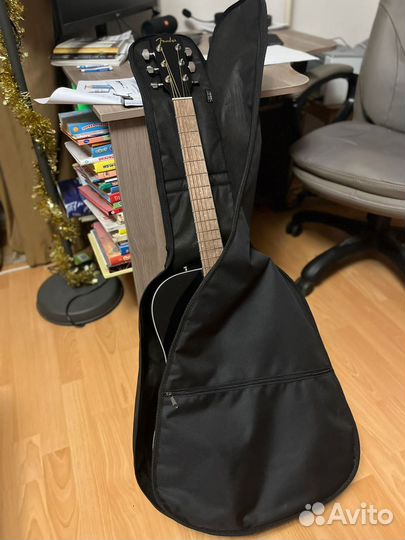 Гитара Fender CD-60S BLK Classic design