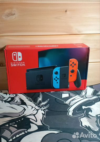 Nintendo switch rev2 32гб