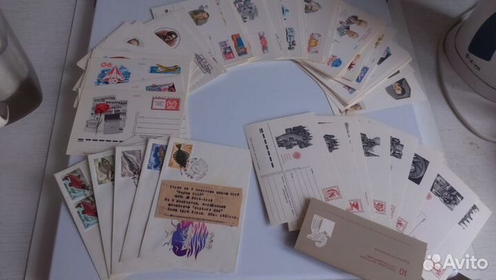 Почтовые карточки и конверты