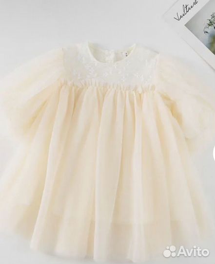 Платье для девочки нарядное 92