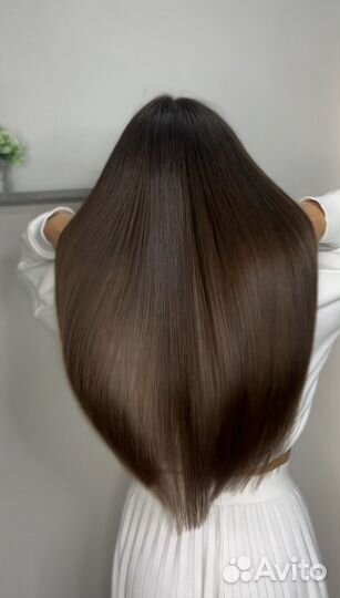 Кератиновое выпрямление