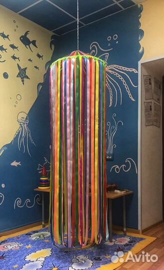 Сухой душ, радужный дождик